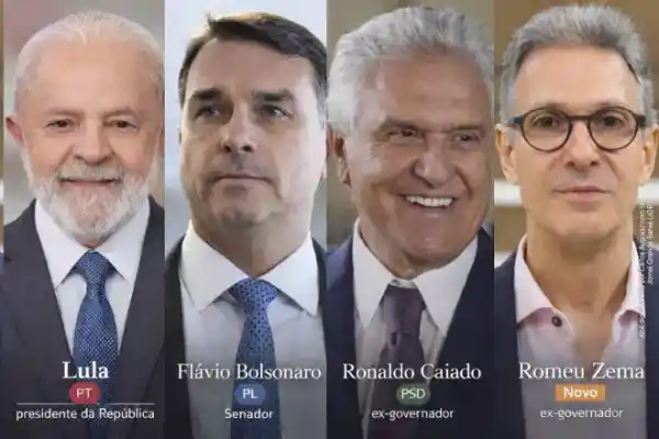 Flávio empata com Lula: oposição avança rumo a 2026